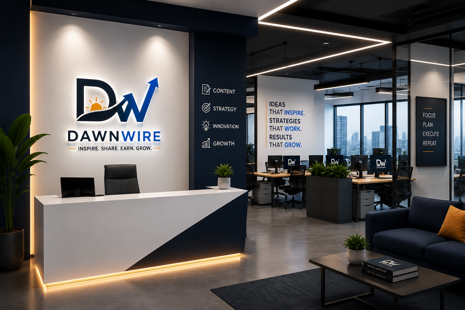 DawnWire office